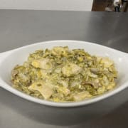 Cauliflower and Chicken Alfredo