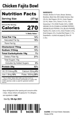 Chicken Fajita Bowl