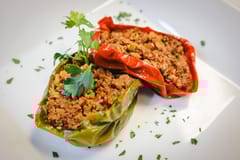 Tilapia Taco Stuffed Peppers