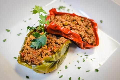 Tilapia Taco Stuffed Peppers