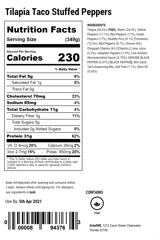 Tilapia Taco Stuffed Peppers